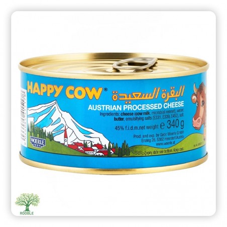 HAPPY COW, Schmelzkäs, Metalldose 24×340g