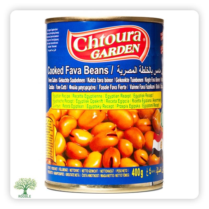 Chtaura Garden, Egyptian Recipe Beans, canned 24×400g