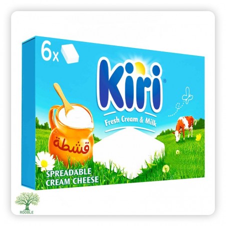 Kiri, Streichkäsemit Sahne 6 Stück, 40×(6×18g)