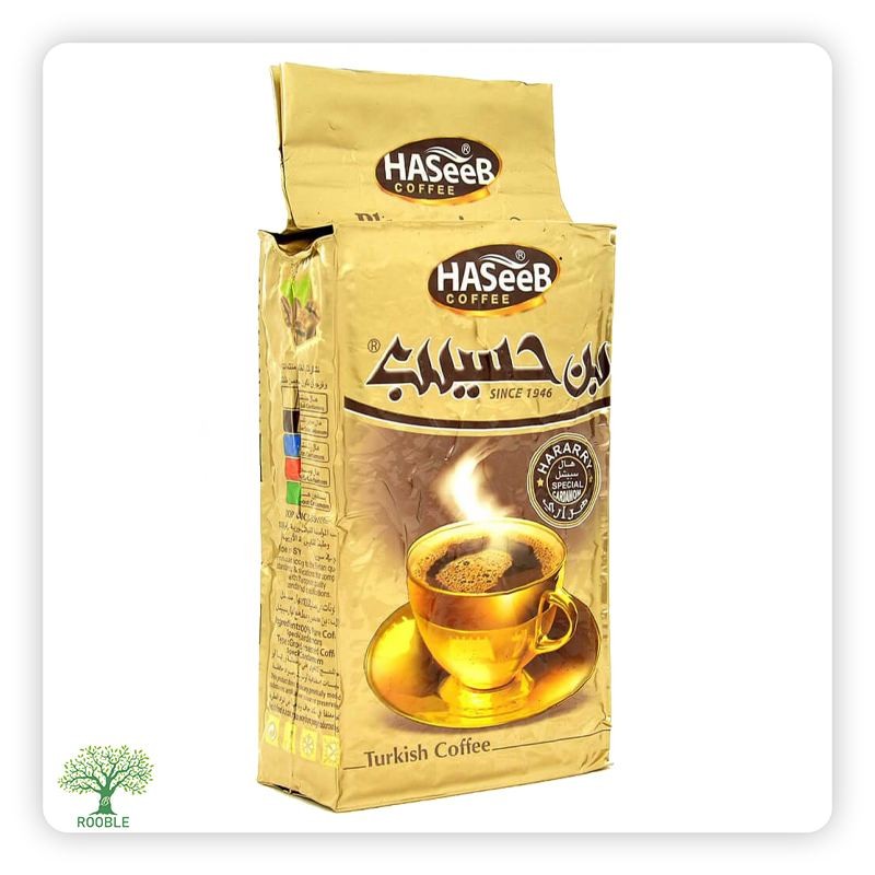 HASEEB Kaffee, Hararry super extra Kardamom, golden10×500g