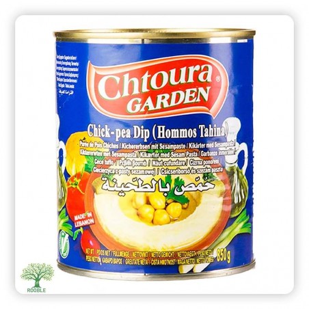 CHTOURA GARDEN, Hummus with Tahini, 12×850g