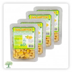 SALADITOS, gekochte Lupinen, Plastikpackung 10×350g