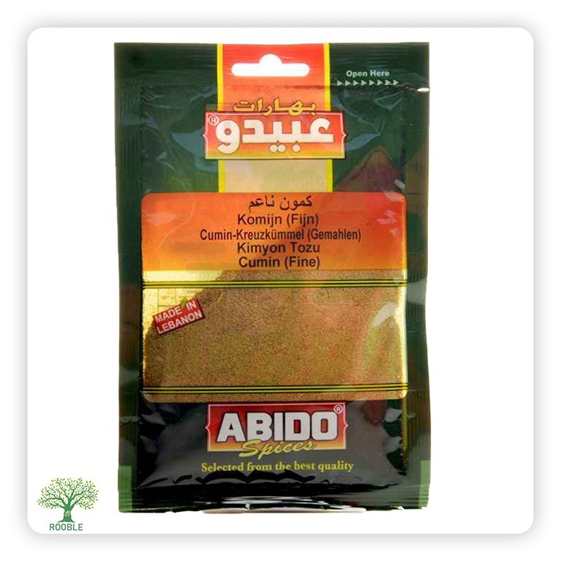 ABIDO, fein gemahlener Kreuzkümmel, 10×50g