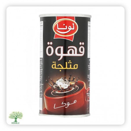 LUNA, ice cafe mocha, Black can, 24x190ml