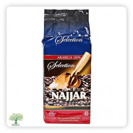 NAJJAR coffee, without cardamom, blue 10×450g