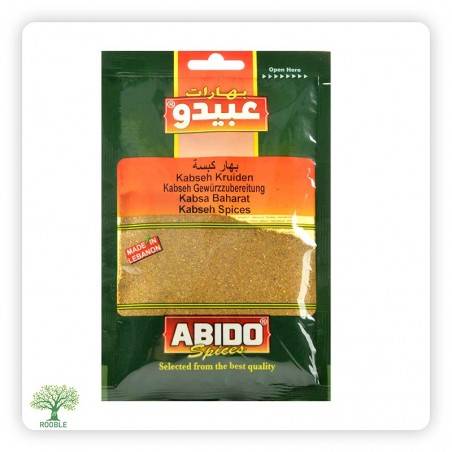 ABIDO, Kabsa Gewürze, 10×50g