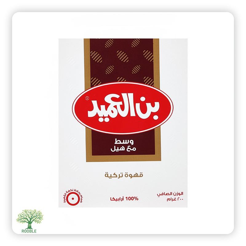 ALAMEED, Kaffee mit Kardamom, 24×200g