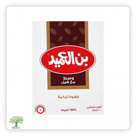 ALAMEED, Cardamom Coffee, 24×200g