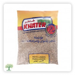 KHATER, Red Lentils, 16×900g