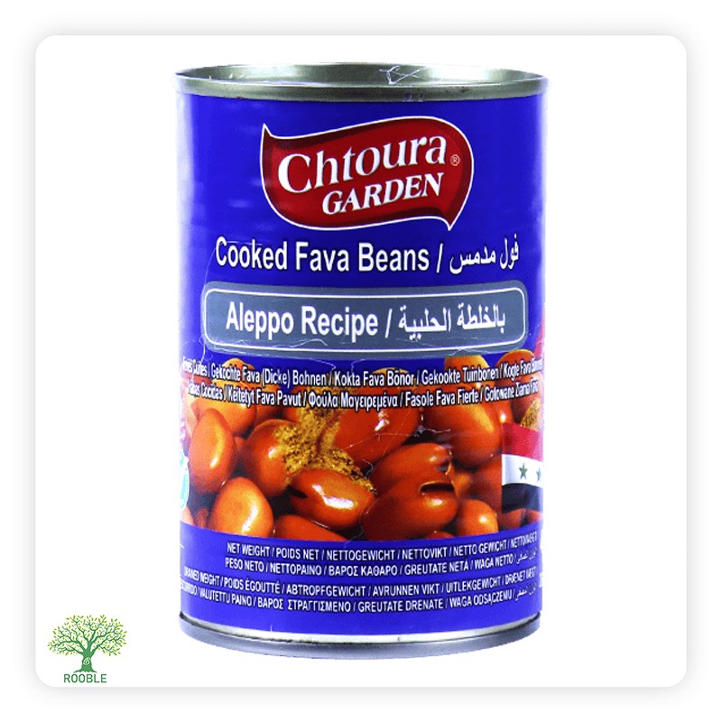 CHTOURA GARDEN, field bean Aleppo recipe, 24×400g