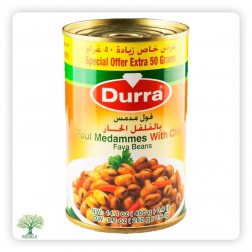 Durra, beans, spicy mix, canned 24×400g