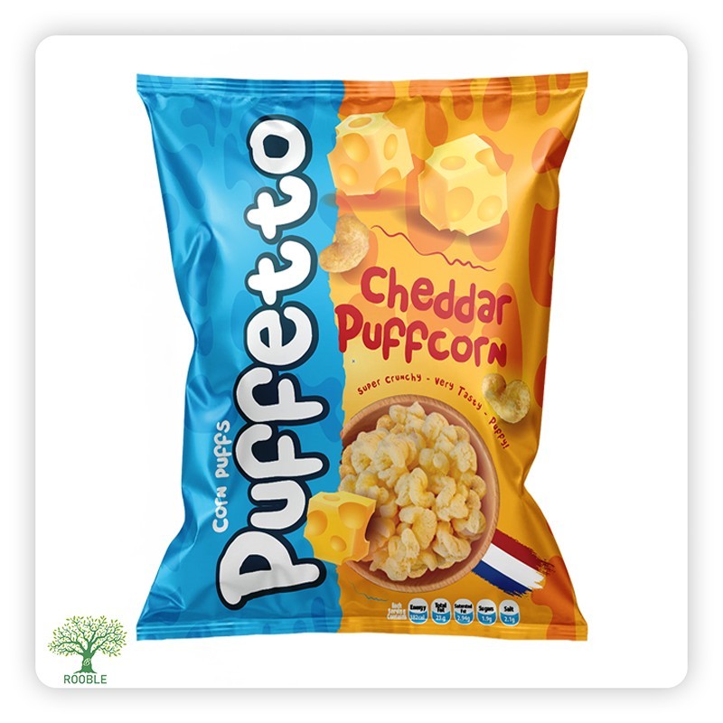 Puffetto corn balls with cheese and halabino, 24×70g