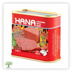 HANA, Scharfe Rind Mortadella, Quadrat 24×340g