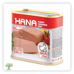 HANA, Truthahn Mortadella,Quadrat 24×340g