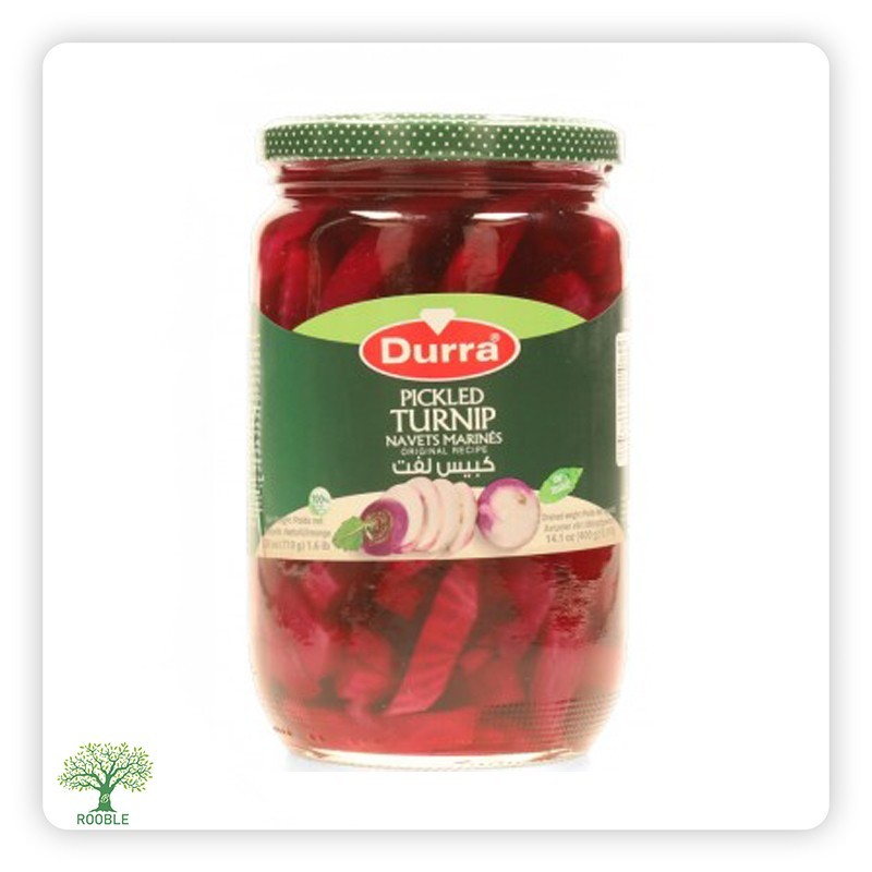 DURRA, pickled turnips 12×720g