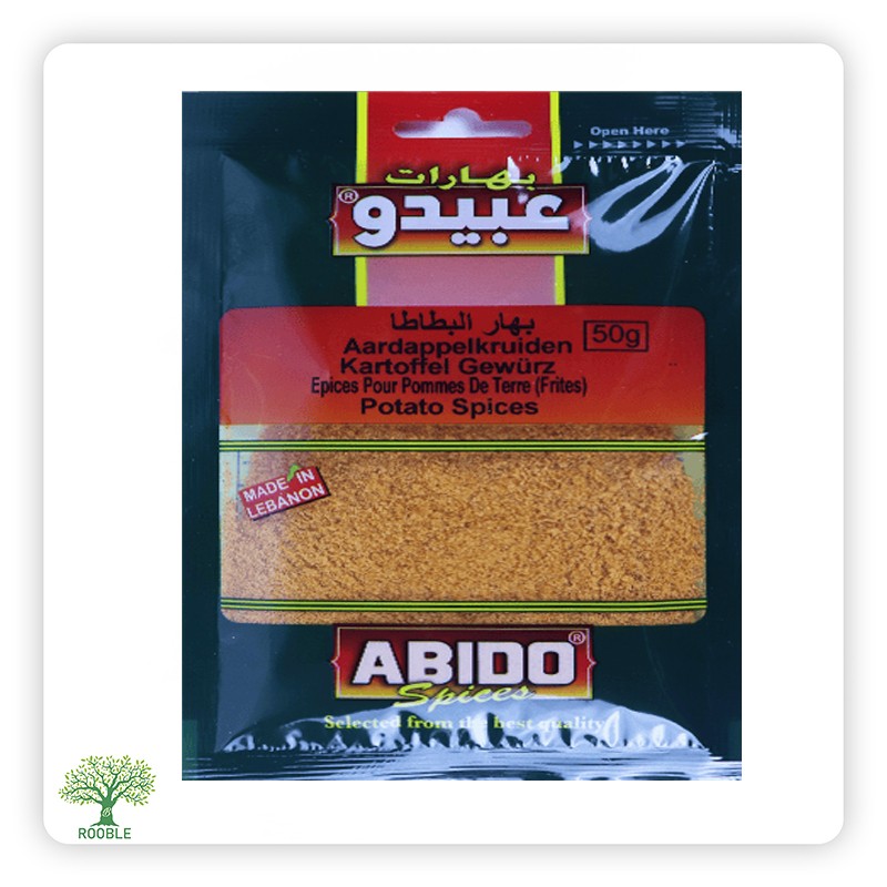 ABIDO, Kartoffelgewürz, 10×50g