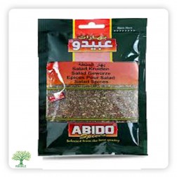 ABIDO, Salatgewürze,10×50g