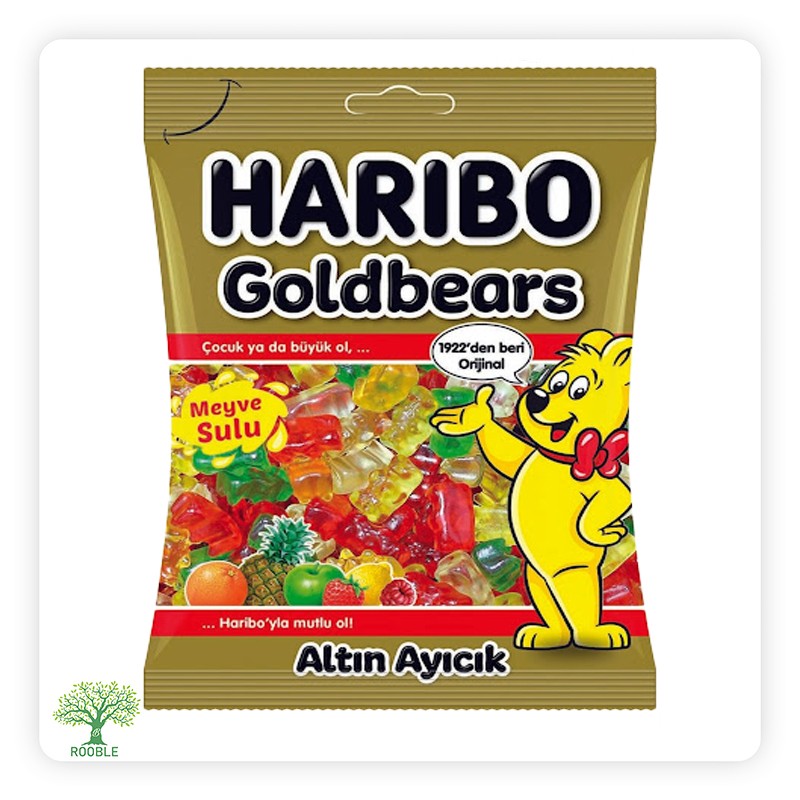 HARIBO, (GOLD MOON) Goldbears gelatin 30×100г