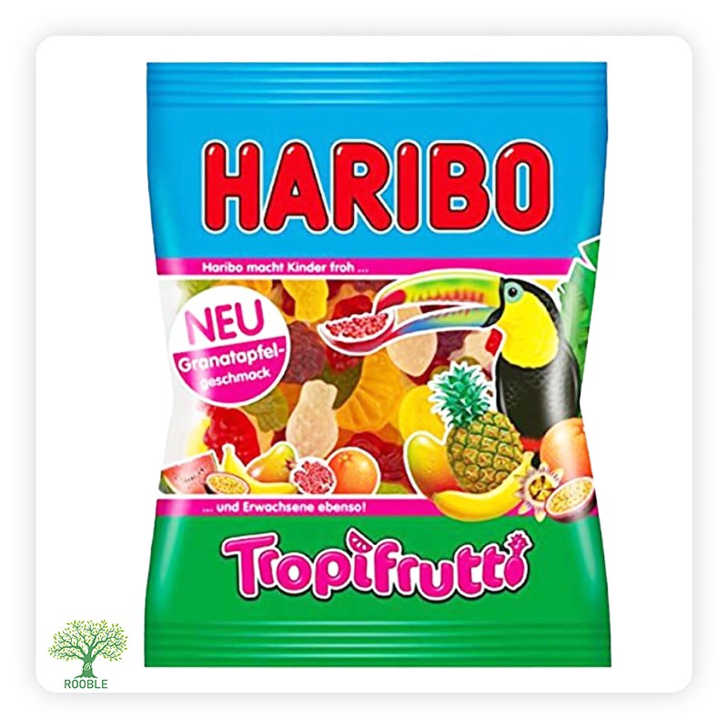 HARIBO, Gummibärchen Tropi Frutti 30×100g