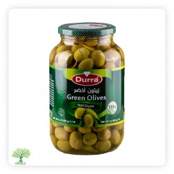 DURRA, grüne Halabi Oliven, 6×1300g