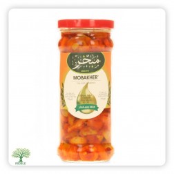 MOBAKHER, olive salad halved, 12 × 550g