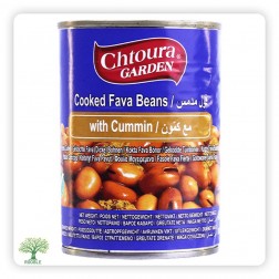 Chtaura Garden, Mixed Beans with Cumin, Canned 24×400g