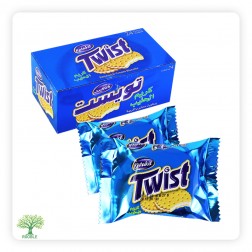 Choco Twist, cream biscuit with milk, 6 × (24 × 24g)