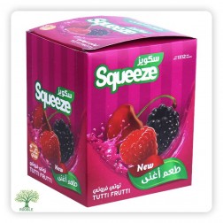 Squeeze, Powdered Drink, Tutti Frutti, 6× (12×30g)