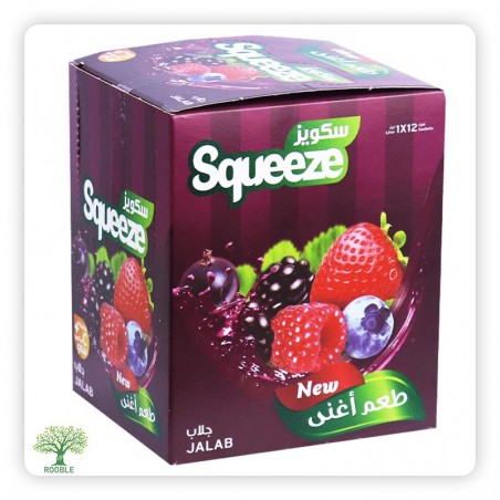 Squeeze, Powdered Drink, Jellab, 6x(12x30g)