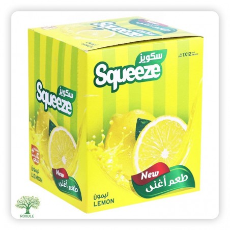 Squeeze, Lemon Flavor Powder Drink, 6x(12x30g)