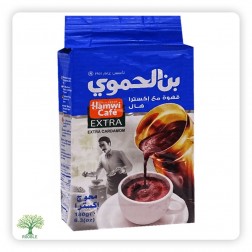 HAMWI, gemahlener Kaffee extra Kardamom, blau 12×180g