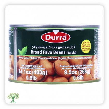 Durra, fava beans (Bajella) medammas, canned 24×400g