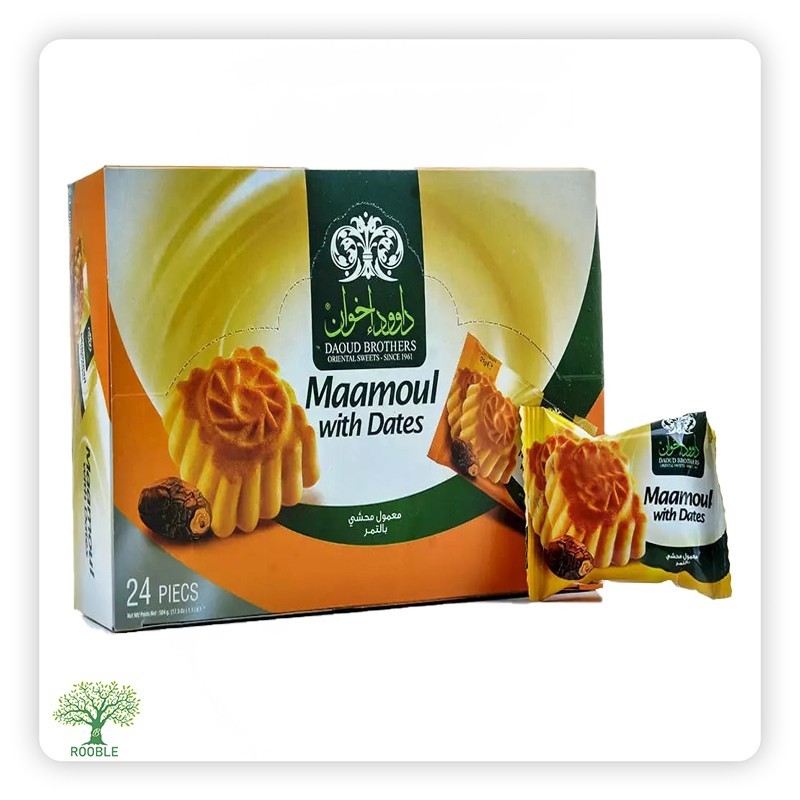 DAOUD BROTHERS, Maamoul dates, 12x(24x21g)