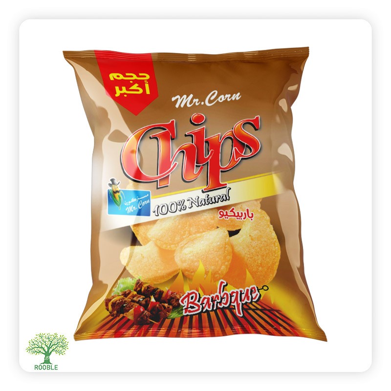 MR.CORN, BBQ-Chips,12×45g