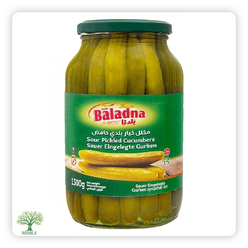 BALADNA, pickled cucumbers, 6×1,300g