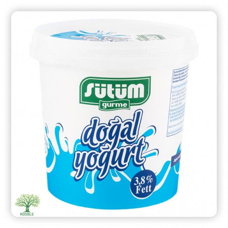 SÜTÜM, Joghurt 3.8% Fett , blaue Verpackung 6×1000g