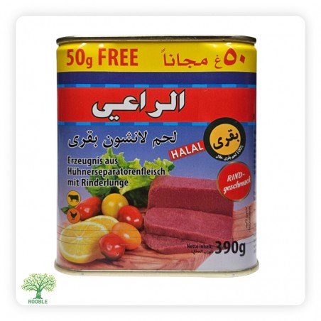 AL-RAII, Beef Mortadella , 24×340g+50g