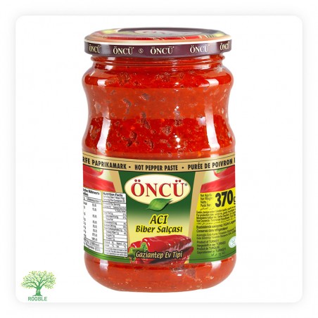 ÖNCÜ, Hot paprika paste,12×370g