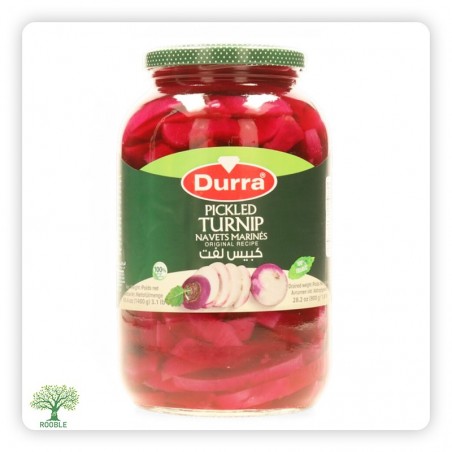 DURRA, pickled turnips, 6×1400g