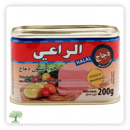 AL-RAII, Chicken Mortadella, 24×200g