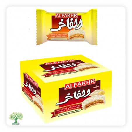 ALFAKHER, Choco Keks, Gelb 12 × (12 × 30g)