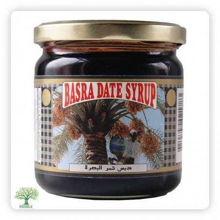 BASRA, Liquid date molasses, Glass jars, 12×450g