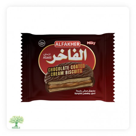 ALFAKHER, cookies coated with chocolate cream, 12×(10×35g)