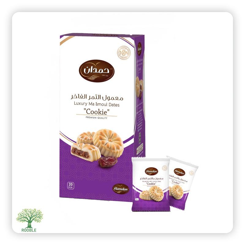 HAMDAN, Premium Maamoul with Dates, 12×400g