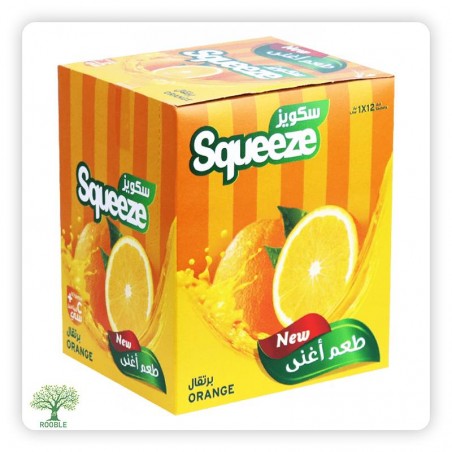 Squeeze, Orange Powder Drink 6x(12x30g)