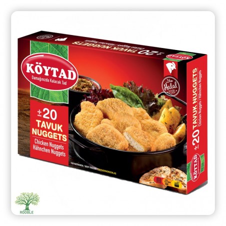 KÖYTAD, frozen chicken nuggets ,12×750g