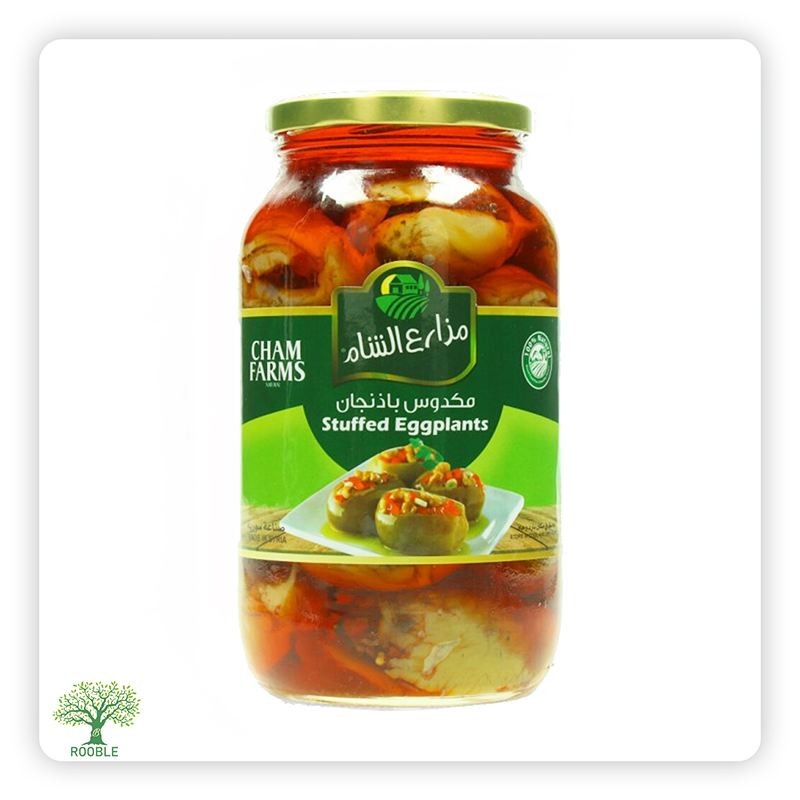 مزارع الشام, مكدوس, زجاج, 4×2,800غ