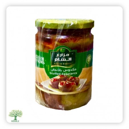 CHAM FARMS, Makdous (gefüllte Augerginen),12×600g