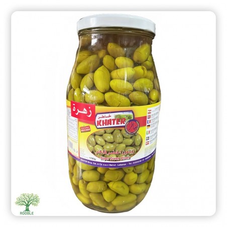 خاطر, زيتون اخضر,سلقيني 4×1,700غ