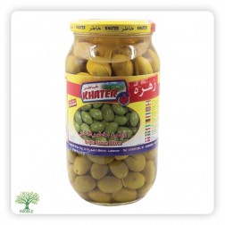 خاطر, زيتون اخضر, صغير 12×550غ